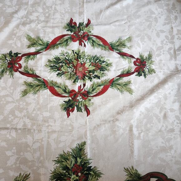 Christmas rectangular table cloth 70x52 - Picture 2 of 4